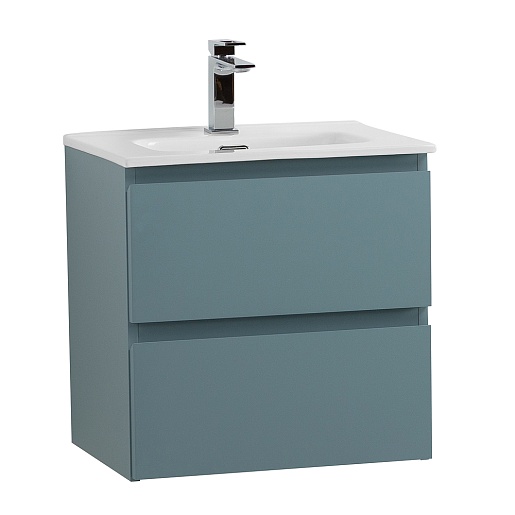 BelBagno Тумба под раковину Kraft 39-50 подвесная Голубой матовый – фото-1